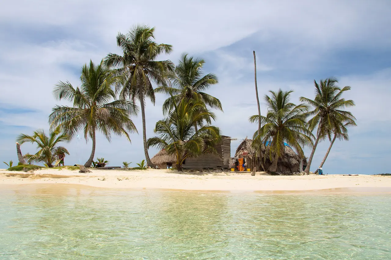 Praia panamenha (Foto: Pixabay)