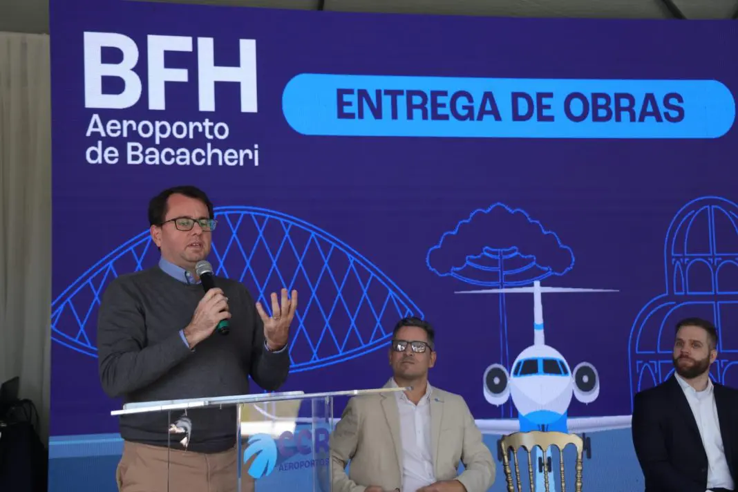 Obras finalizadas: veja o que foi feito no Aeroporto de Bacacheri (Foto: Divulgação/ CCR Aeroportos)
