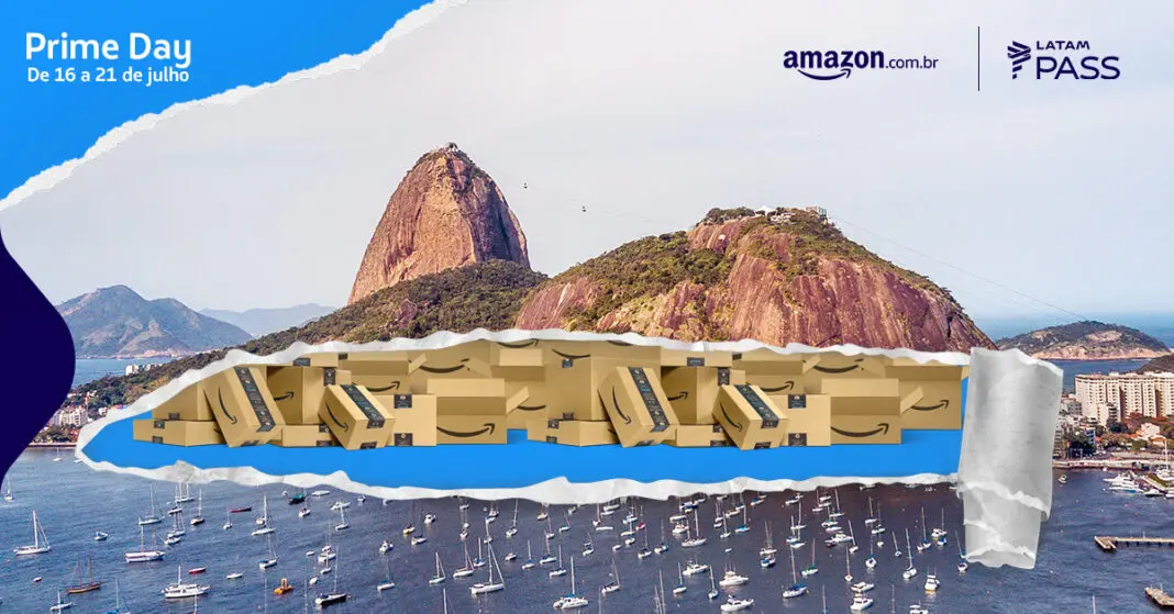 Parceria entre Amazon e Latam Pass - Foto: Divulgação