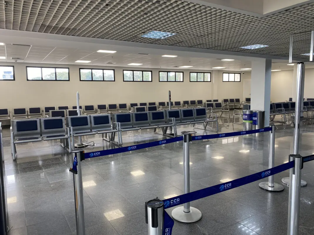 Nova sala para embarque internacional trará melhorias para passageiros (Foto: CCR)