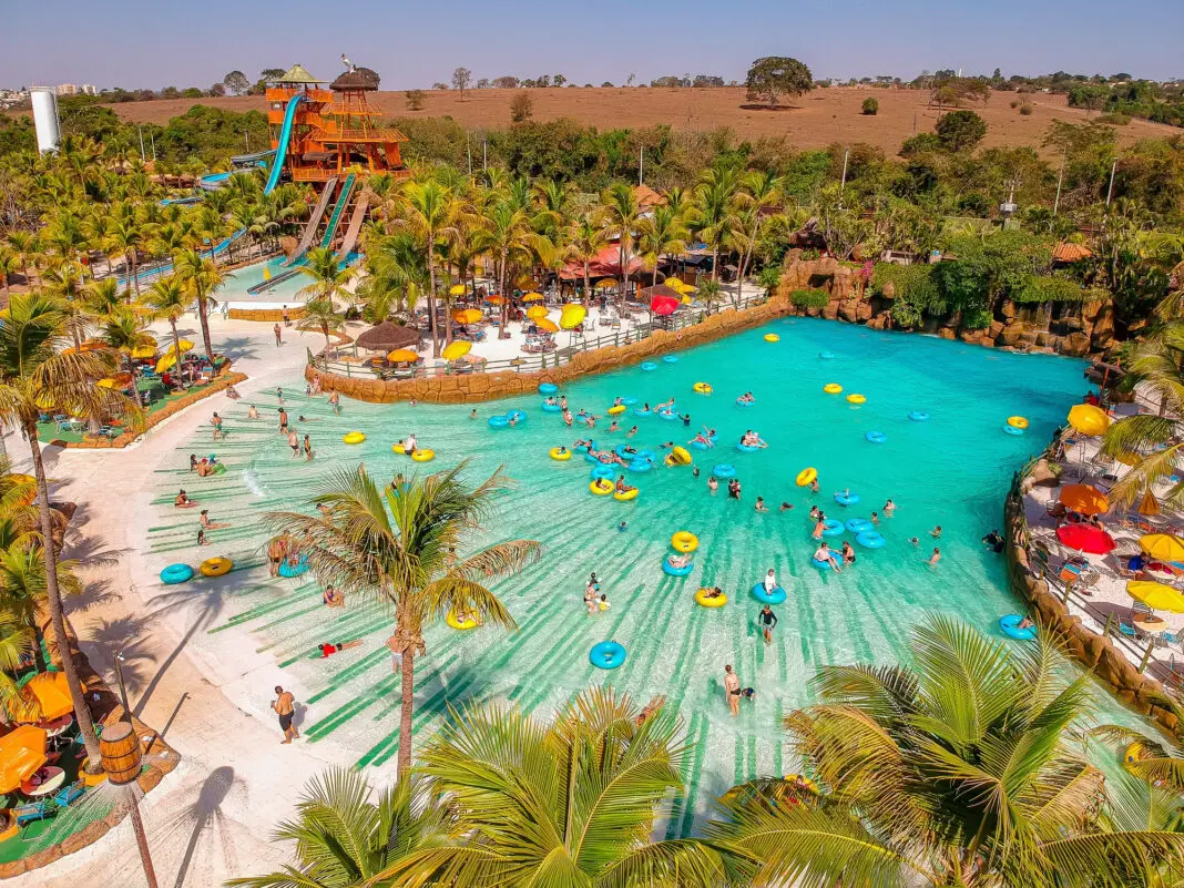 Thermas dos Laranjais, em Olímpia: liderança nas Américas e 2º lugar mundo - Foto: Divulgação