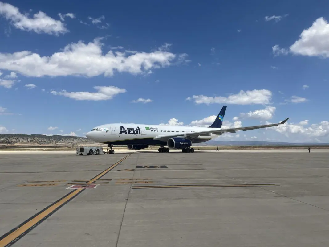 Aeronave da Azul companhias aéreas - Foto : Divulgação