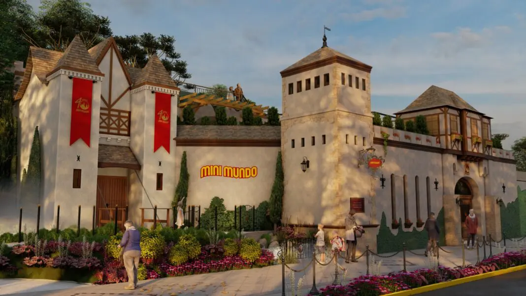 Castelo Entrada MM 01 (CreÌdito Divulgação) Nova entrada do Mini Mundo