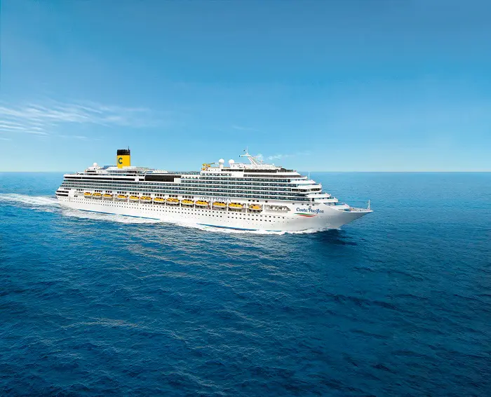 Costa Pacifica - crédito divulgação Skal Internacio do RJ e Costa Cruzeiros fecham parceria inédita