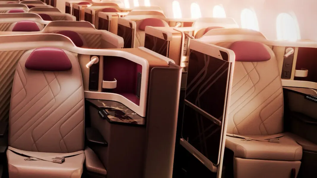 Assento foi desenhado para oferecer mais espaço e comodidade, e conta com portas que entregam mais privacidade ao passageiro (Imagem: divulgação LATAM) Assento foi desenhado para oferecer mais espaço e comodidade, e conta com portas que entregam mais privacidade ao passageiro (Imagem: divulgação LATAM)