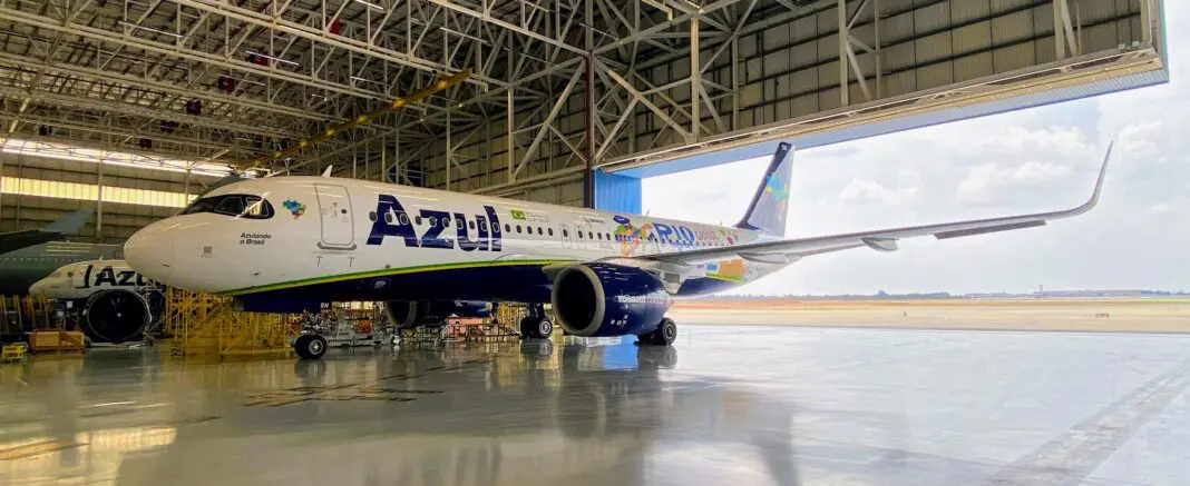 Aeronave da Azul - Foto: divulgação