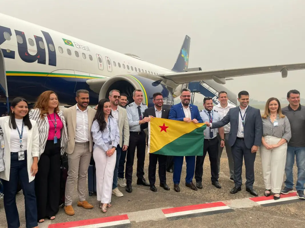 Azul inaugura primeira rota direta entre o Acre e a região sudeste - Foto: divulgação