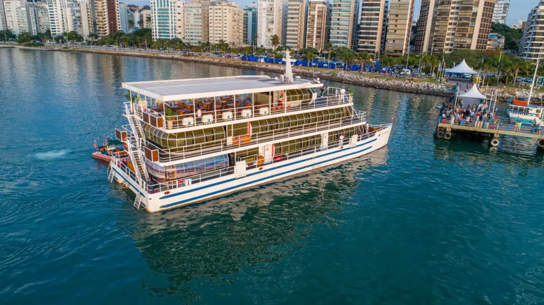 Catamarã de Florianópolis, em Santa Catarina (Foto: GIsele Passos)