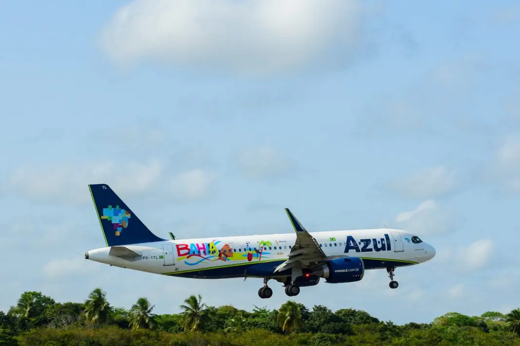 Aeronave da Azul - Foto: Jefferson Peixoto Aeronave da Azul - Foto: Jefferson Peixoto