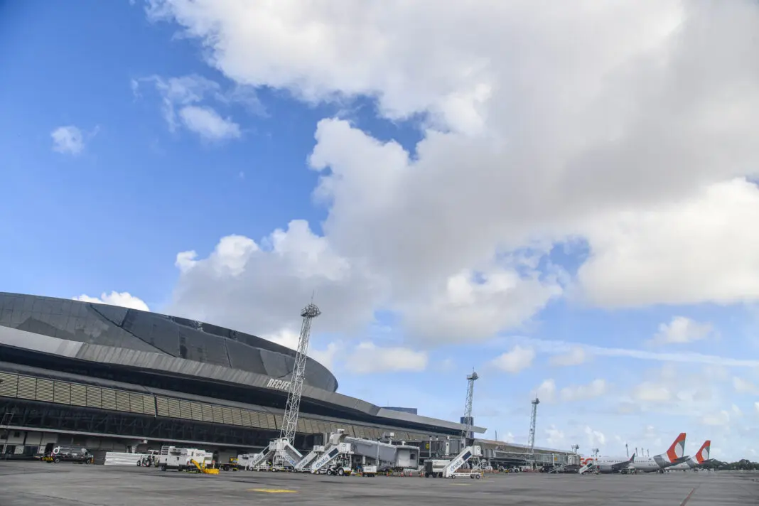 Aeroporto Internacional de Recife - Foto: divulgação Aena Aeroporto Internacional de Recife - Foto: divulgação Aena
