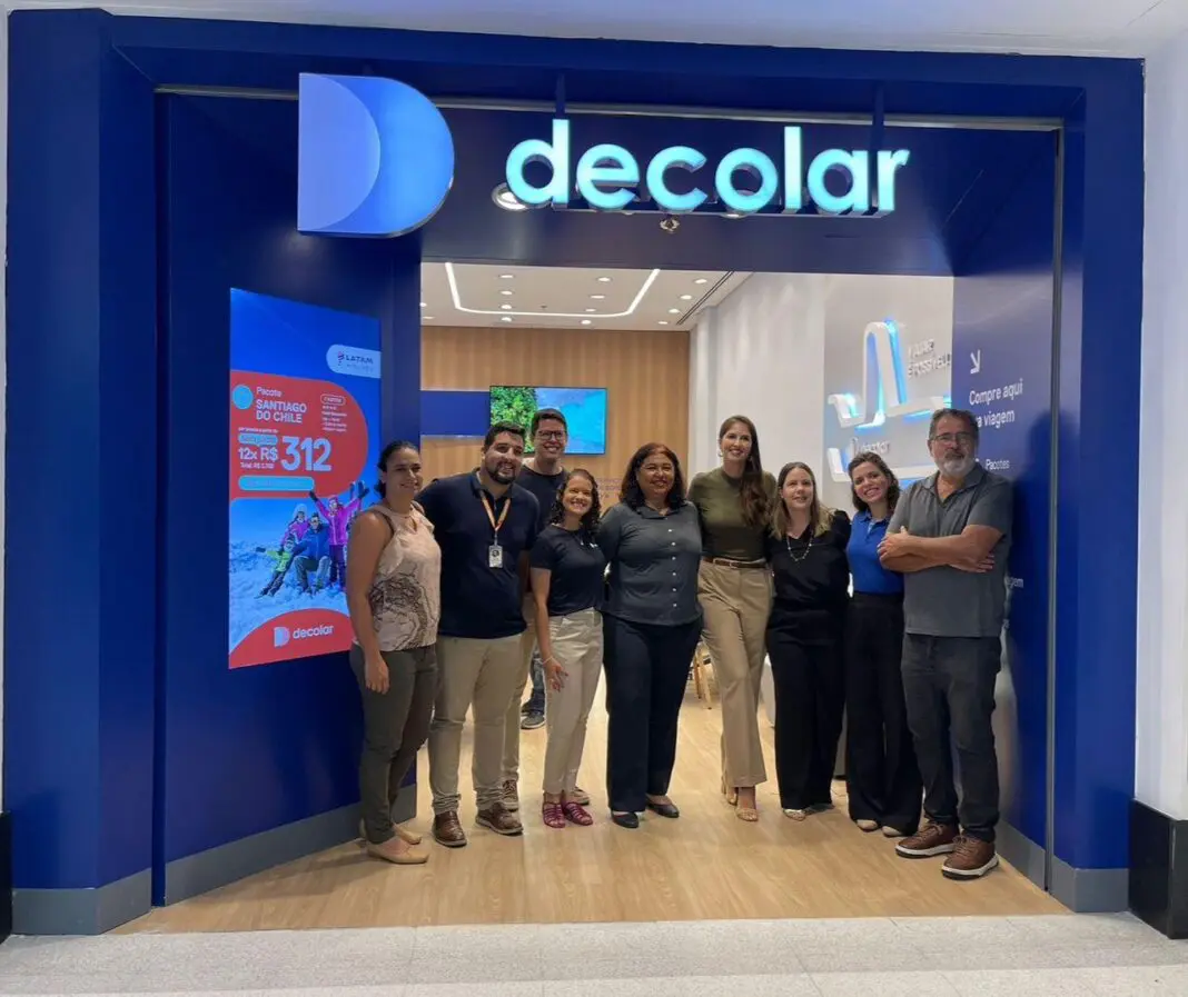 Abertura da nova loja física Decolar no Shopping Recife - Foto: divulgação