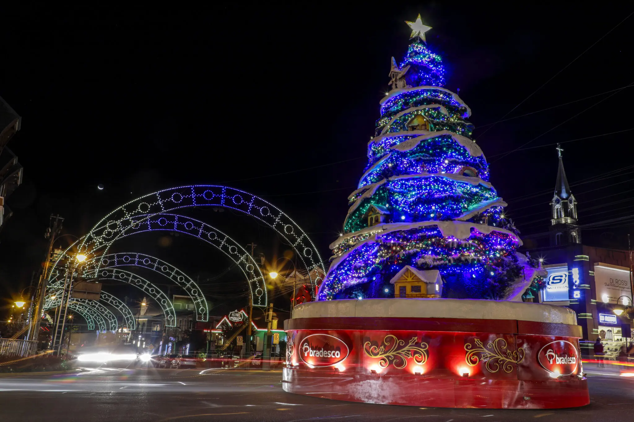 Natal Luz de Gramado - Decoração da Cidade. Foto: Cleiton Thiele / SerraPress