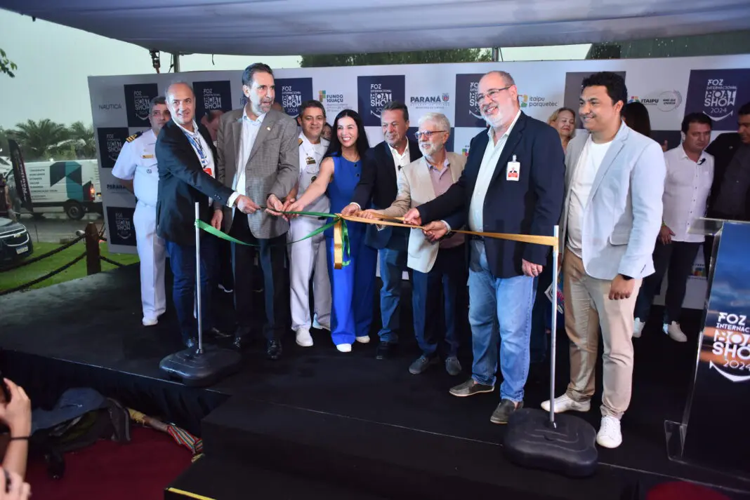 Abertura da 2ª edição do Foz Internacional Boat Show - Descio Oliveira-Revista Náutica