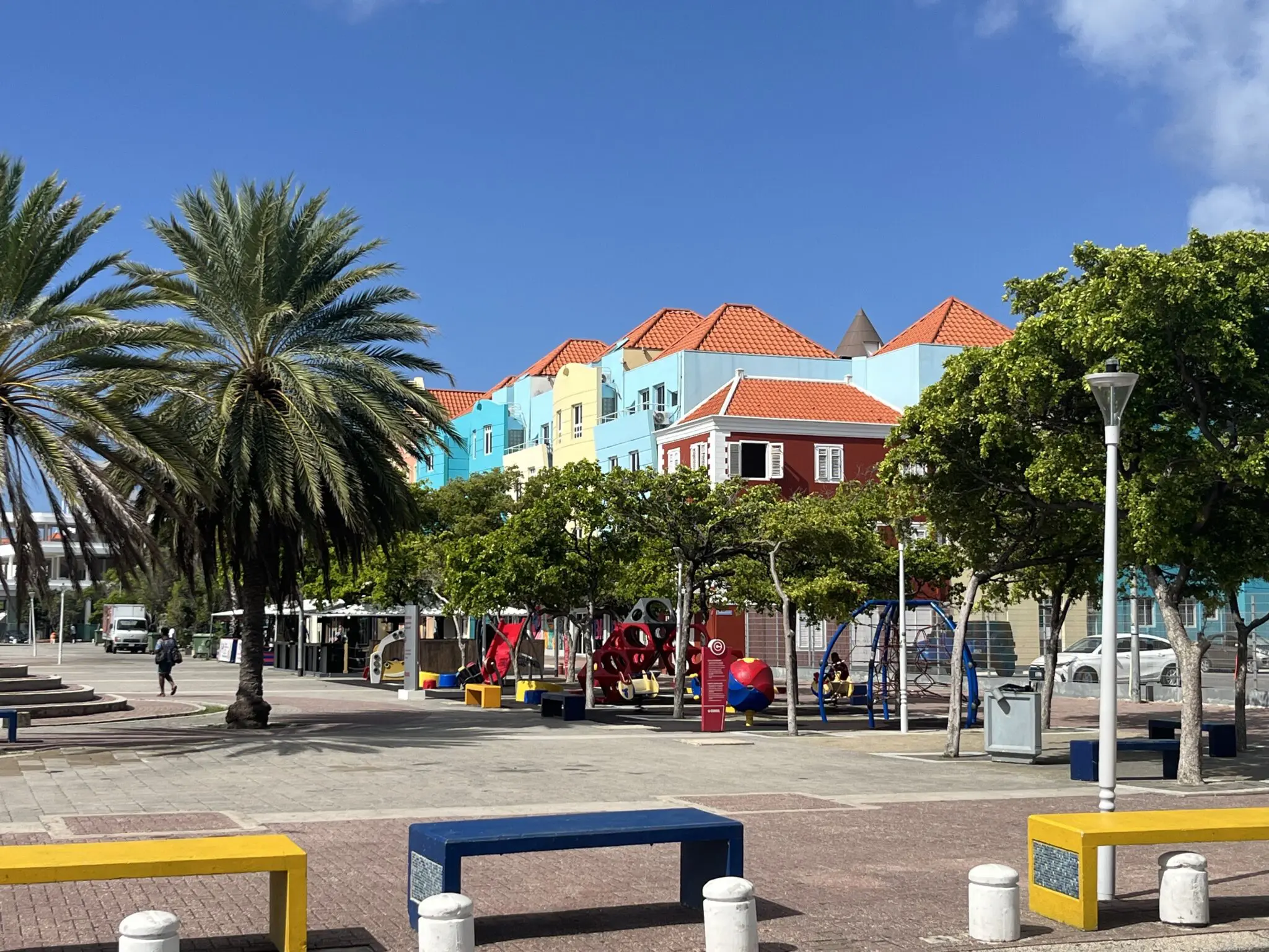 Bairro Punda em Curaçao - Crédito: Alexandra Mato Ramos / DT