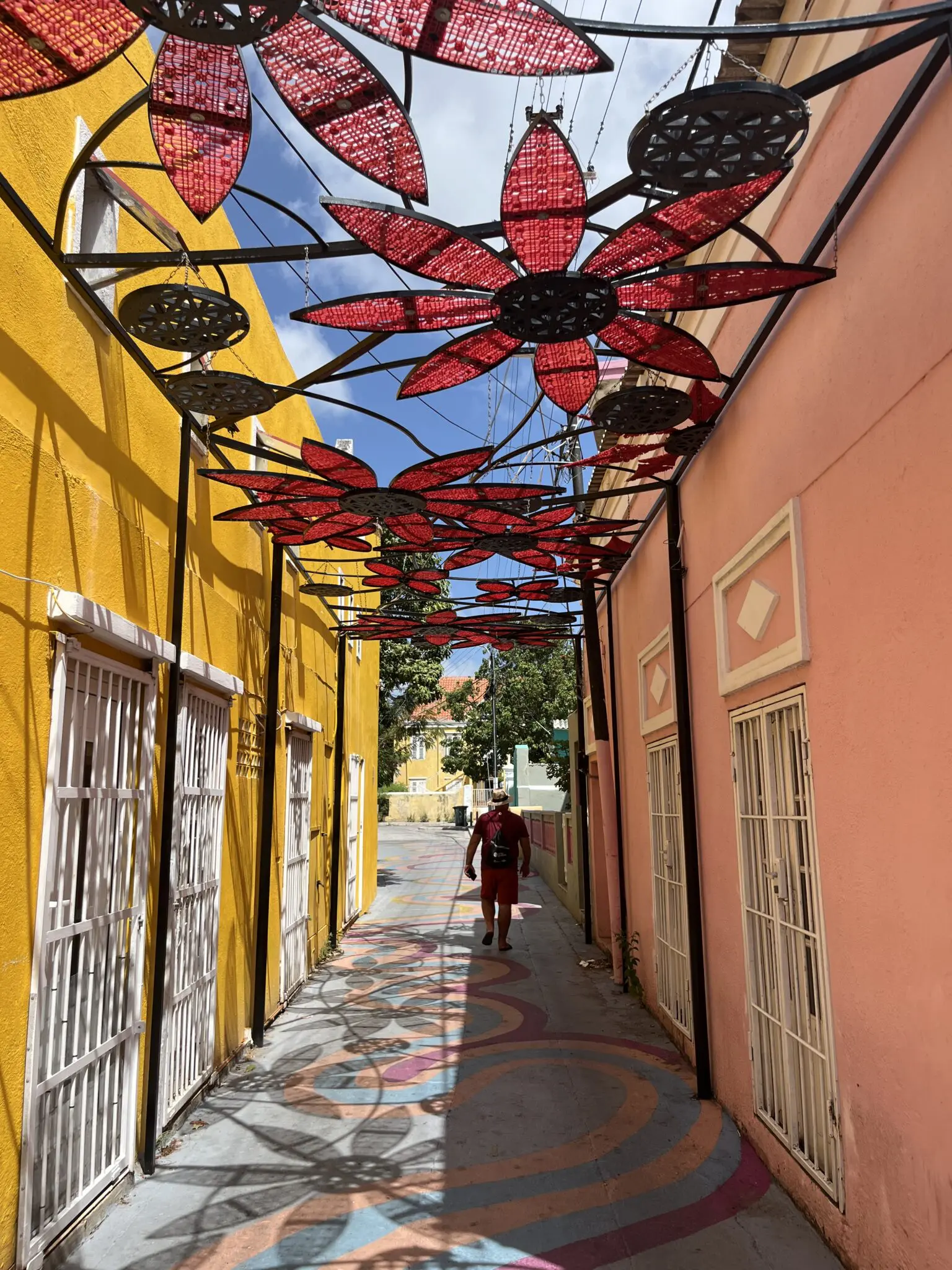 Arte de rua em Curaçao - Foto: Alexandra Mato Ramos / DT