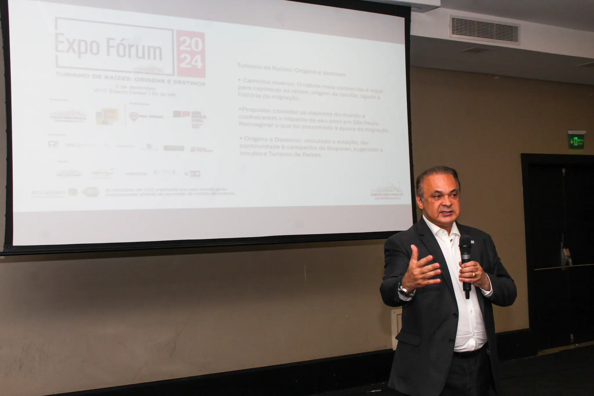 Roberto de Lucena, Secretário de turismo do estado de São Paulo.