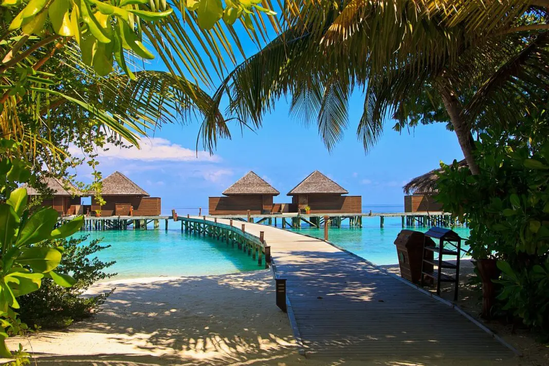 Ilha Veligandu nas Maldivas - Foto: Pixabay Ilha Veligandu nas Maldivas - Foto: Pixabay