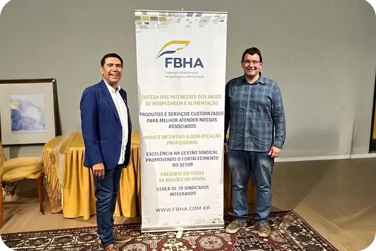 Amaro Gadbem e Marcos Valério - Foto Divulgação FBHA (1) FBHA Conselho Turismo MG
