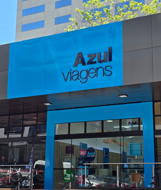Nova loja da Azul Viagens em Chapecó(SC) - Foto: divulgação
