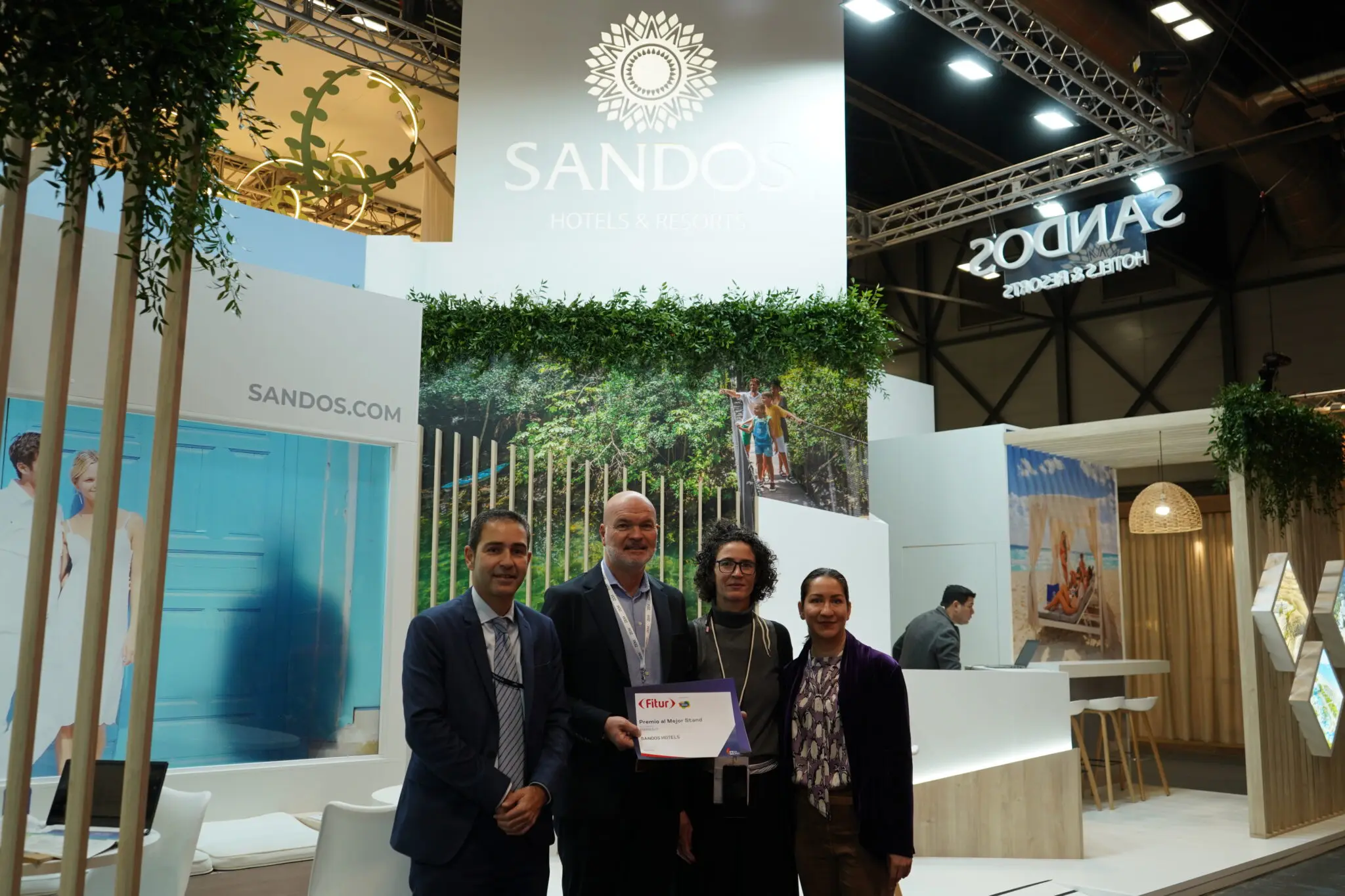 Premio Mejor Stand - Empresas_Sandos Hotels - Foto: divulgação