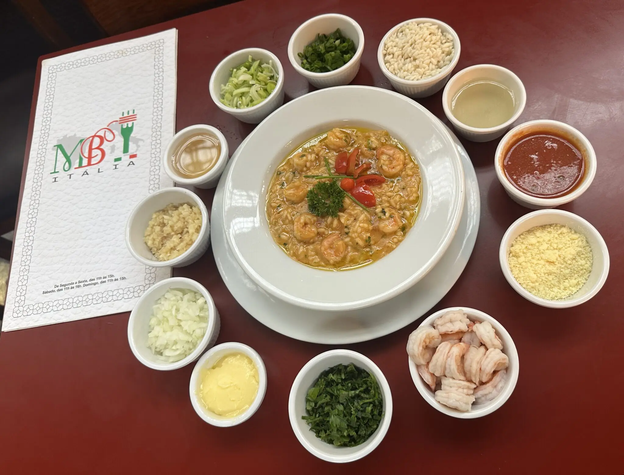 Risoto de Camarão - Foto: divulgação