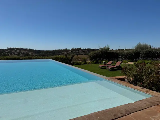 Vista da Herdade da Malhadinha Nova no Alentejo ( foto Simone Barros)