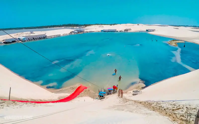 A Justiça Federal decidiu, em caráter liminar, suspender por tempo indeterminado a cobrança de ingressos no Parque Nacional de Jericoacoara, no Ceará. - Foto: Portal Jericoacoara A Justiça Federal decidiu, em caráter liminar, suspender por tempo indeterminado a cobrança de ingressos no Parque Nacional de Jericoacoara, no Ceará. - Foto: Portal Jericoacoara