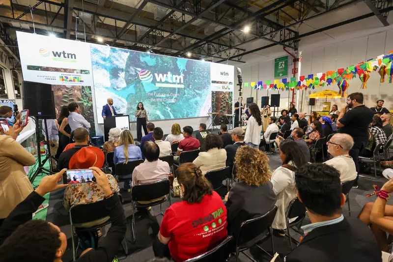 Quinta edição premiará melhores práticas em seis categorias que abordam temas focados na conservação do meio ambiente, inclusão e diversidade, desenvolvimento econômico justo e promoção das relações entre turista e seu destino de viagem - Foto: WTM Latin America (2024) / Divulgação
