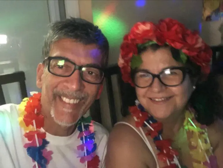 Figueiredo Jr e Alexandrina - tudo começou no Carnaval - Foto: divulgação