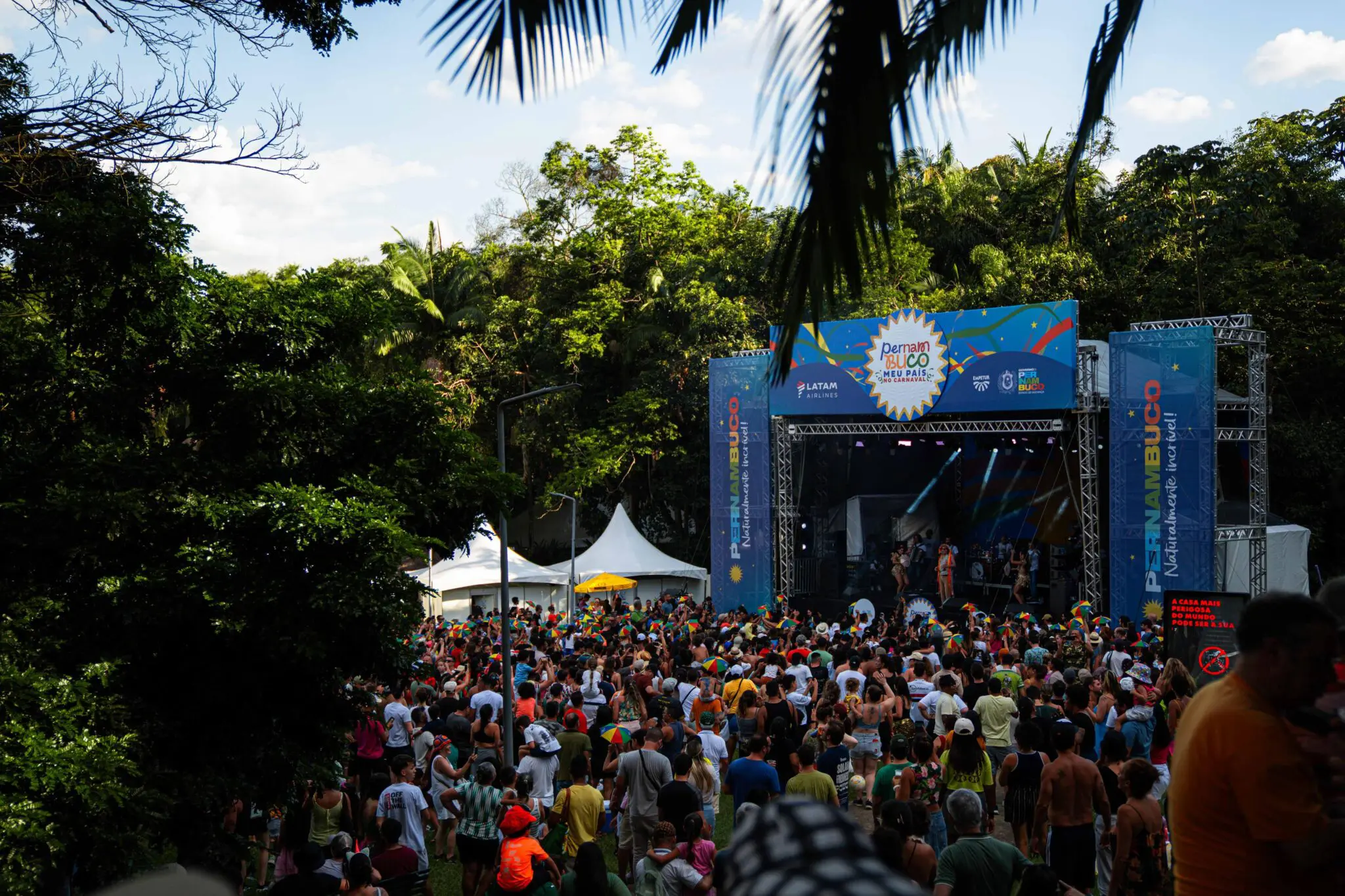 Show no Parque Burle Marx - Foto: divulgação Empetur - Carnaval