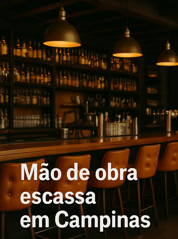 mao de obra escassa