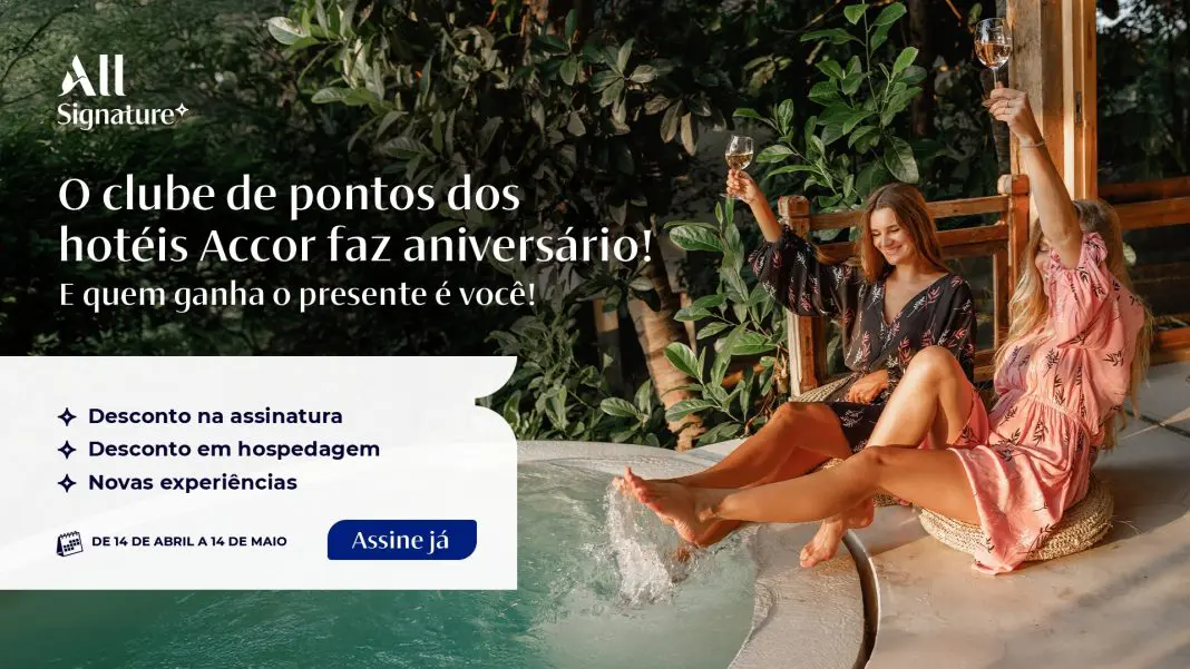 ALL Signature comemora dois anos com campanha exclusiva para assinantes - Foto: divulgação Accor