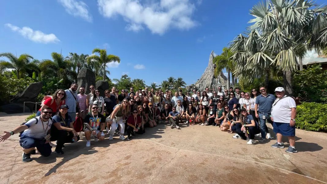 Universal Orlando welcomes travel agents Universal Orlando Resort recebe 150 agentes de viagens da América Latina para uma experiência exclusiva no novo Epic Universe - Foto: divulgação