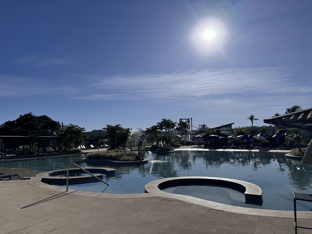 Cyan Resort - Área das Piscinas Cyan Resort - Área das Piscinas - Foto: Vinicius Siruli / DT