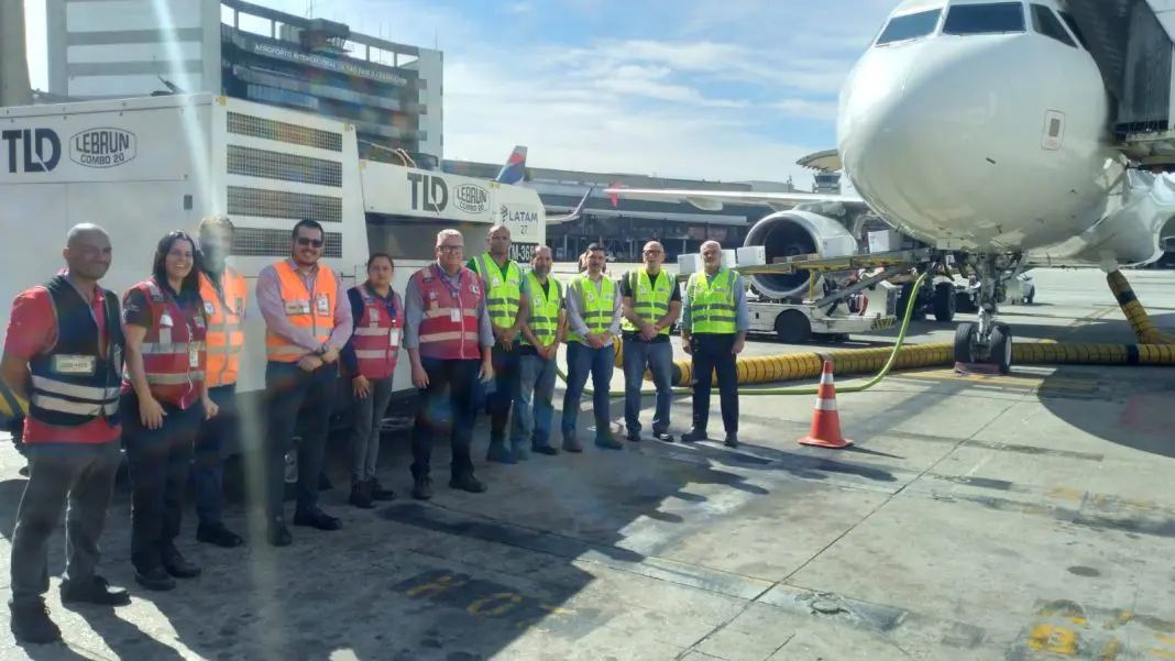 Programa ambiental vai medir poluentes emitidos por veículos de serviço de solo em GRU Airport - Foto: divulgação - Solo