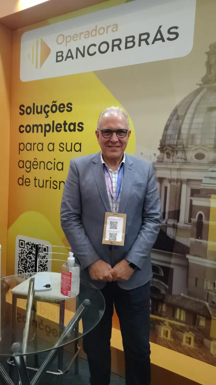 Carlos Eduardo Pereira (Diretor Executivo da Operadora de Turismo Bancorbrás), durante o Festival das Cataratas – Crédito: DT