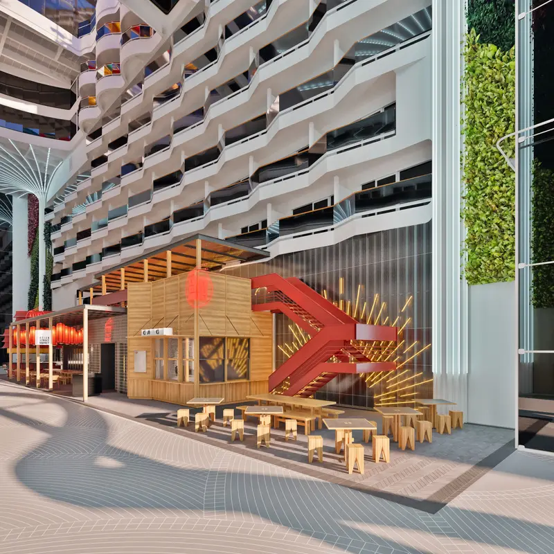 Restaurante Pan-asiático, MSC World Asia
