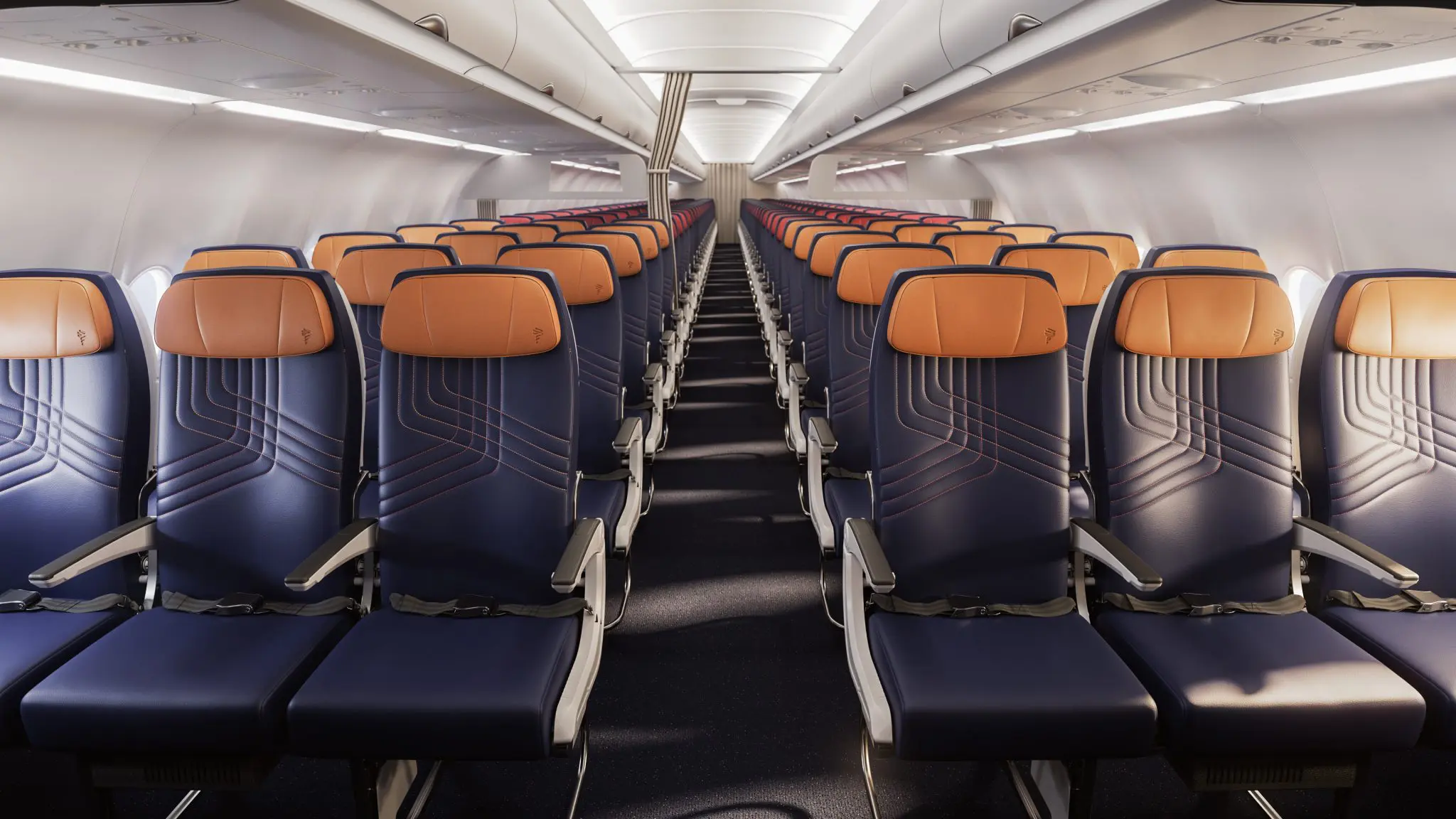Trabalhos de modernização (retrofit) começaram no mês de maio e previsão é que sejam concluídos entre o final de 2026 e o início de 2027. Estimativa é que essas aeronaves estejam operando em rotas domésticas e regionais nos mercados do Equador, Peru e Brasil - Foto: divulgação