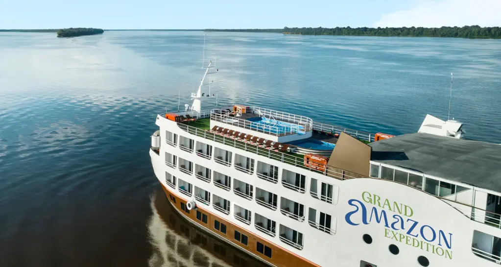 Cruzeiro de luxo na Amazônia