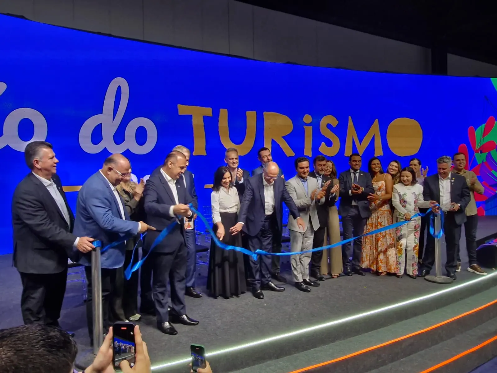 Abertura da 9ª edição do Salão Nacional do Turismo, no Distrito Anhembi, em São Paulo - Foto: Bruno Almeirda / DT