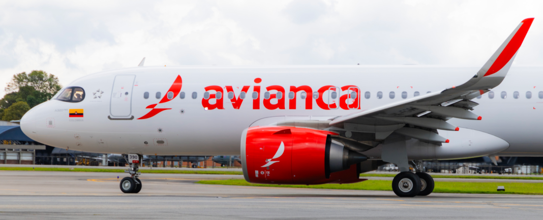 Aeronave da Avianca - Foto: site oficial da Avianca