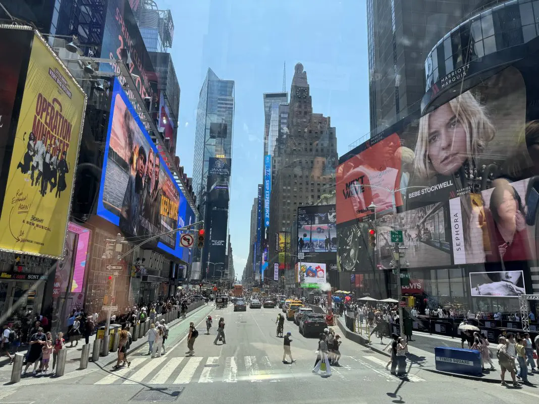 Times Square, Nova York (foto: Simone Barros)