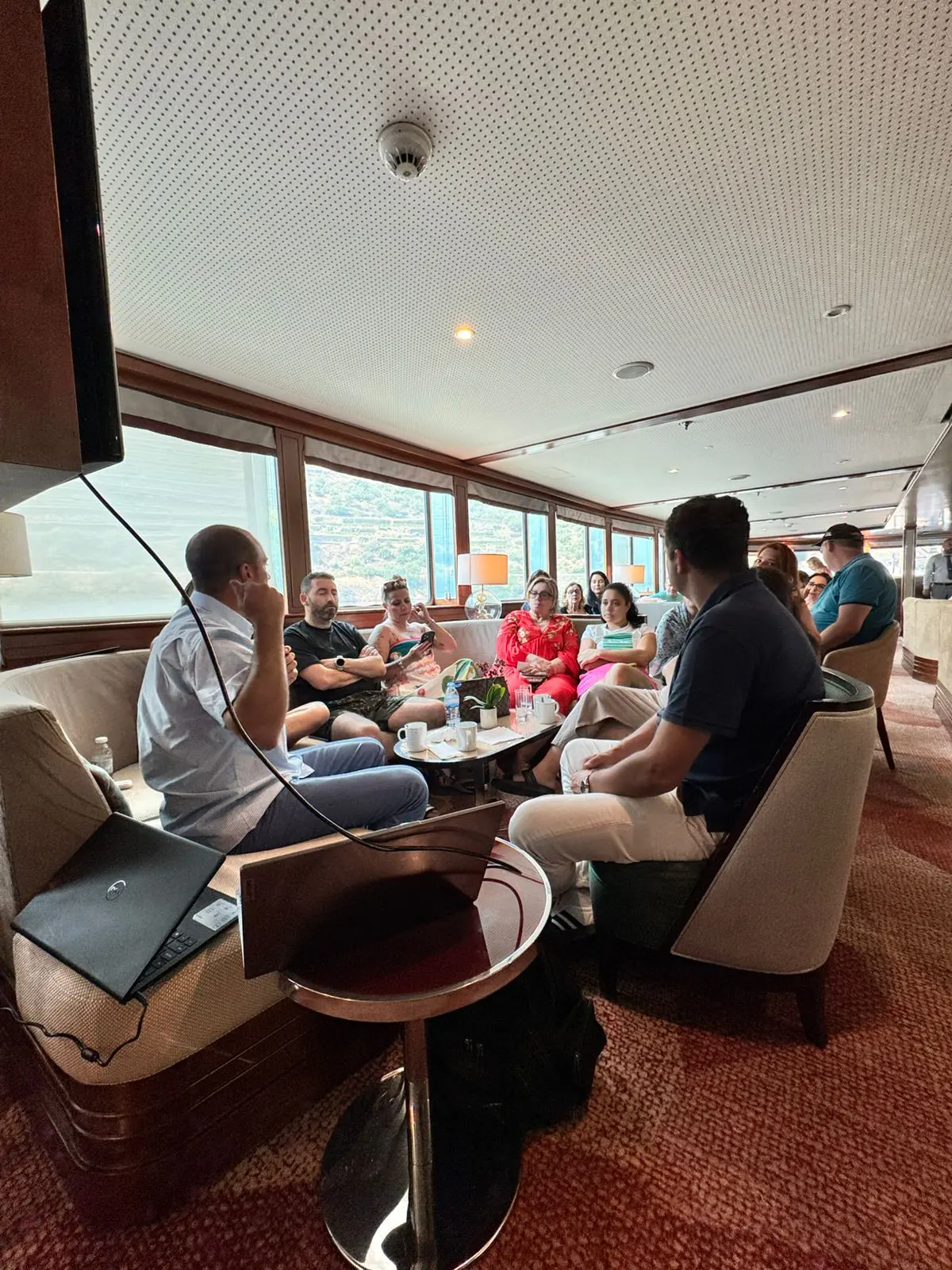 Famtour Europamundo a bordo do MS Douro Cruiser. Foto divulgação.