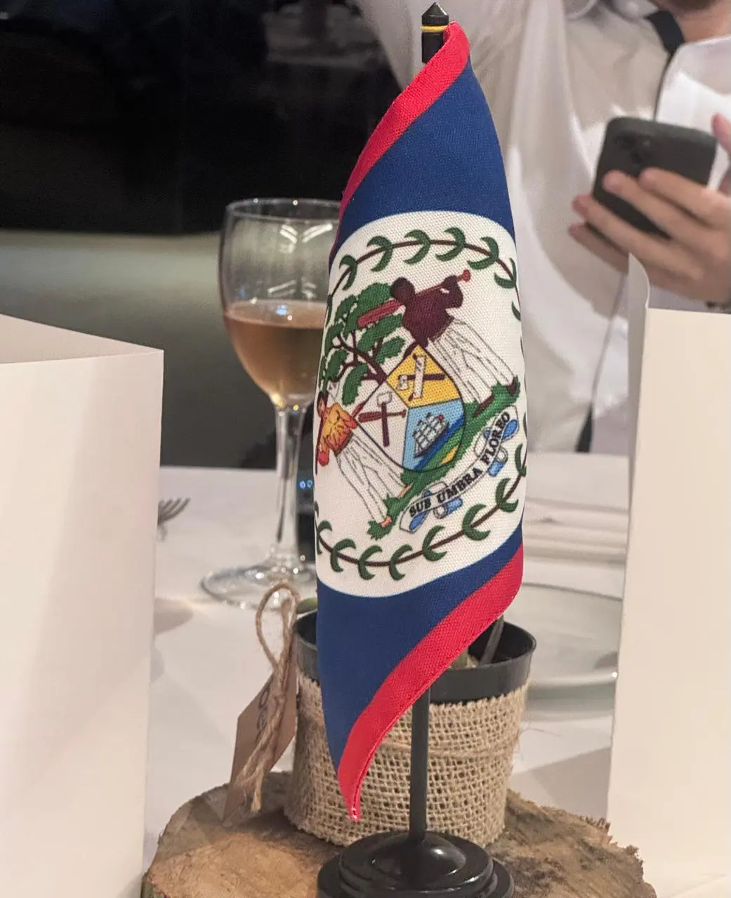 Belize - Bandeira do país - Crédito: divulgação