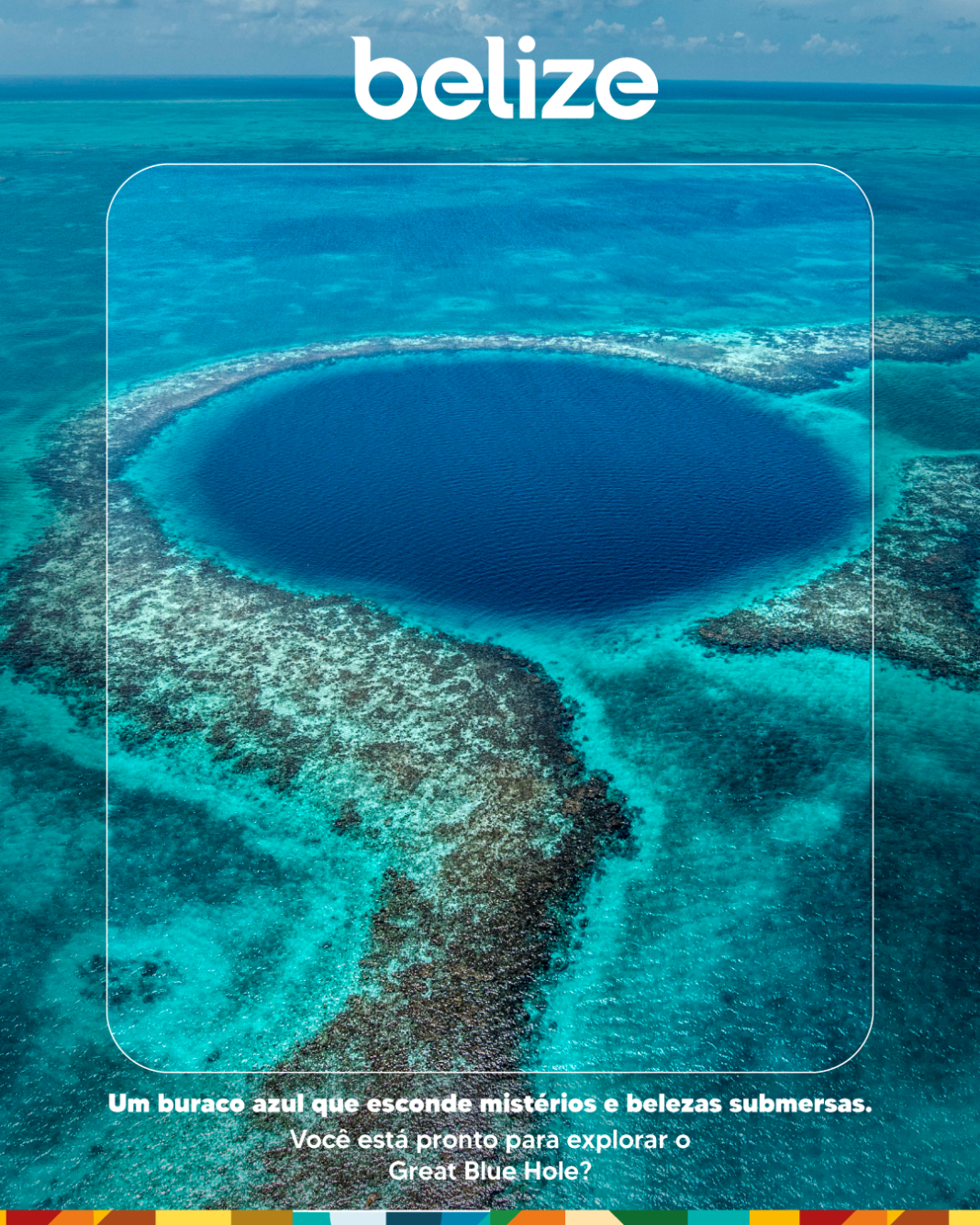 Mar cristalino de Belize revela a beleza do Caribe e convida a mergulhos inesquecíveis - Foto: divulgação