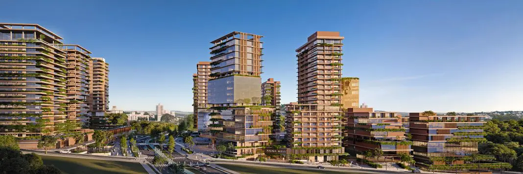 Projeto do futuro hotel TRIBE Maringá, que integrará o complexo Cidade Aruna com design moderno e foco em sustentabilidade - Foto: divulgação Accor