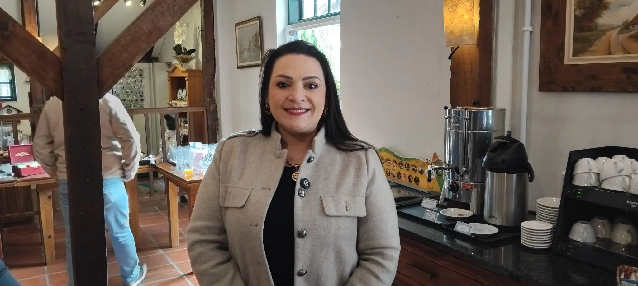 Prefeita de Carambeí Elisangela Pedroso - Foto: Denis Rugeri