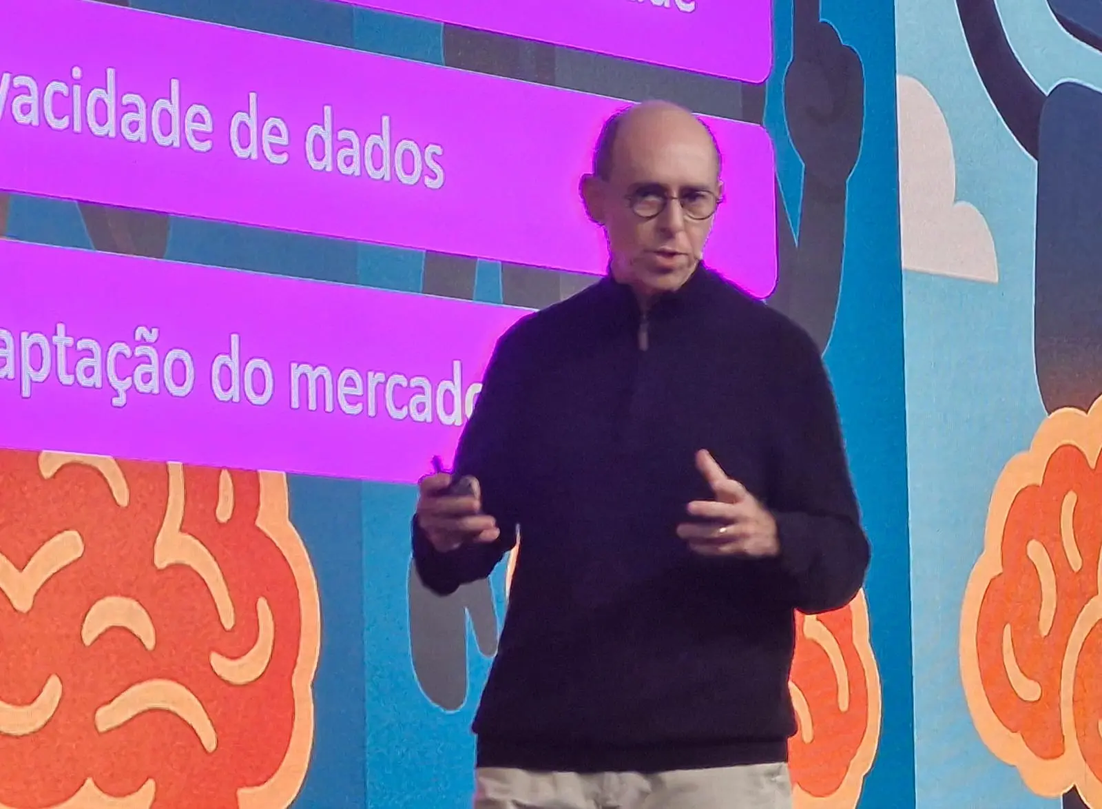 Guilherme Horn, do WhatsApp para Brasil, Índia e Indonésia, lembra que IA 'não é para daqui dez anos', 'é para agora', inclusive para setor da hotelaria; chatbots são exemplo positivo, aponta investidor - Foto: Bruno Almeida / DT