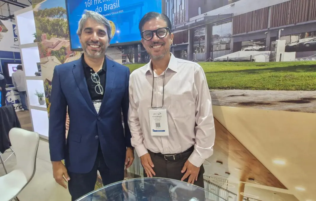 Ricardo Manarini e Richard Rehwaldt projetam expansão da BWH Hotels no Brasil e querem rede com 30 hotéis até 2030 - Bruno Almeida / DT