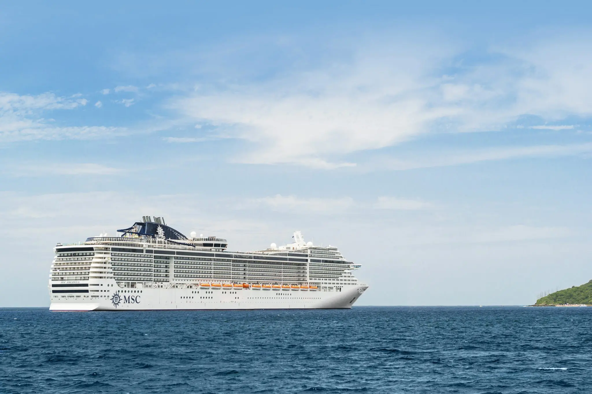MSC Preziosa – Destaque para o toboágua de 120 metros, teatro estilo Broadway e o relaxante MSC Aurea SPA - Foto: divulgação